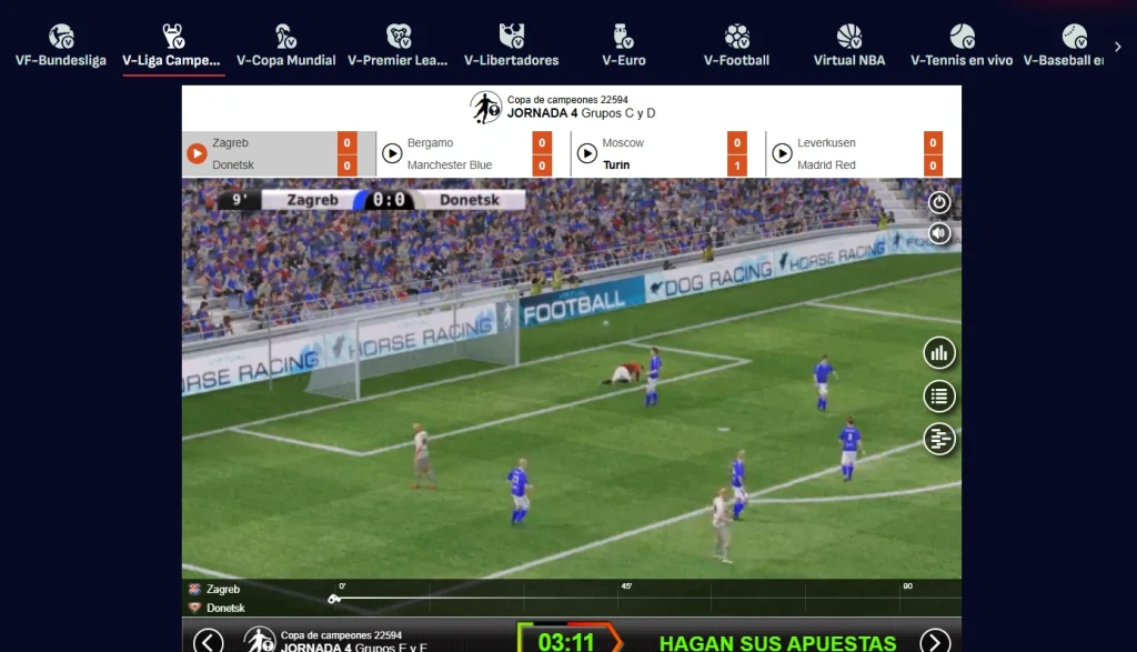 Deportes virtuales